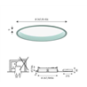 Louis Poulsen Lp Circle Recessed ⌀260 Deckenleuchte