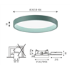 Louis Poulsen Lp Circle Semi Recessed ⌀260 Deckenleuchte