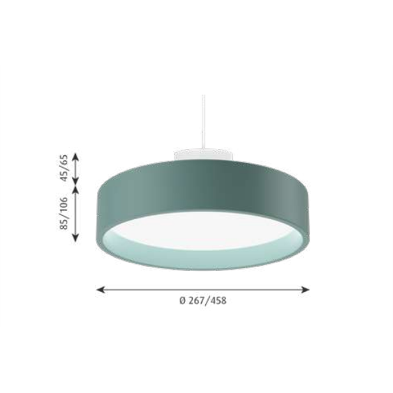 Louis Poulsen Lp Circle Suspended ⌀450 Pendelleuchte