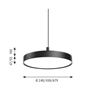Louis Poulsen Lp Slim Round Suspended ⌀250 Pendelleuchte
