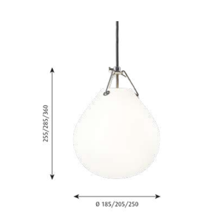 Louis Poulsen Moser ⌀185 Pendant Lamp
