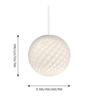 Louis Poulsen Patera ⌀900 Pendelleuchte