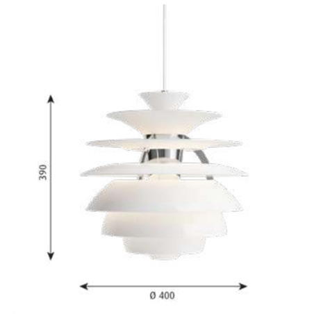 Louis Poulsen Ph Snowball Pendant Lamp