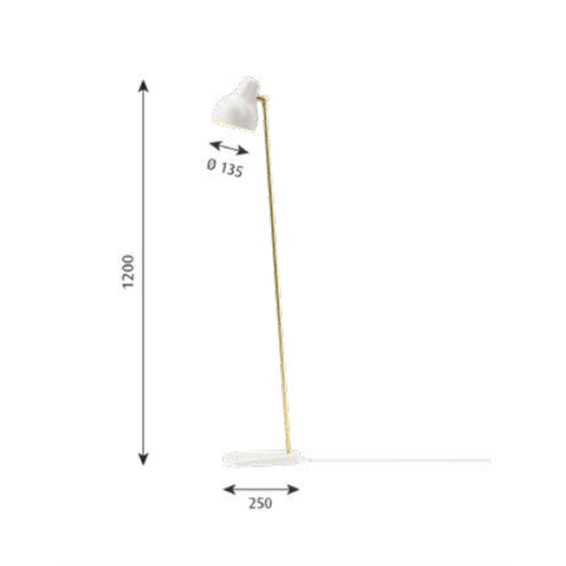 Louis Poulsen Vl38 Floor Stehlampe