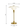 Louis Poulsen Ph 3/2 Table Tischlampe