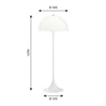 Louis Poulsen Panthella Floor Stehlampe