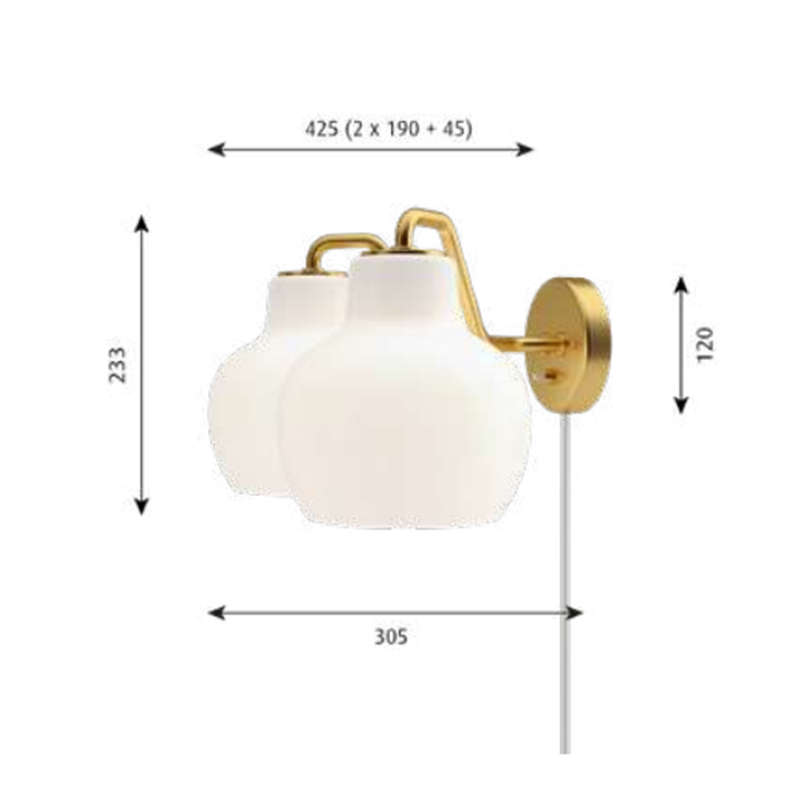 Louis Poulsen Vl Ring Crown 1 Wall Wandleuchte