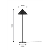 Louis Poulsen Keglen Floor Stehlampe