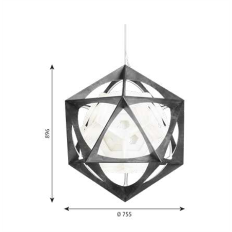 Louis Poulsen Oe Quasi Light ⌀900 Pendant Lamp
