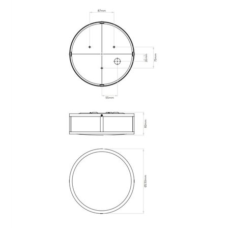 Astro Mashiko Round 230 ceiling lamp