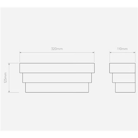 Astro Amas 320 wall lamp