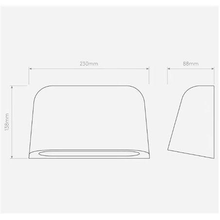 Astro Mast Twin wall lamp