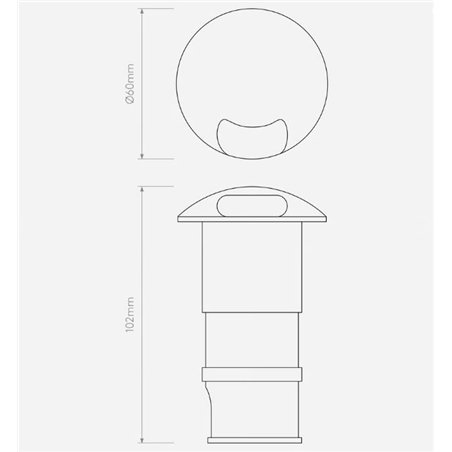 Astro Beam One Led recessed spot