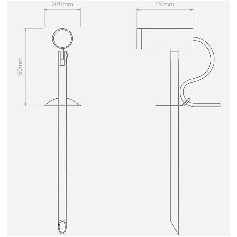 Astro Myos Gartenpfahl