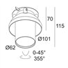 Delta Light SPY TRIMLESS Einbaustrahler - 92733 - Outlet