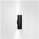 Modular Lotis tubed wall 2x GU10 Wall lamp - Black + Gold - Outlet