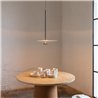Vibia Flat 1X 55 Extended - 5940 Hängelampe - 3500K - Weiss - Outlet