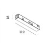 Wever & Ducré 48V DALI tracks Power Feed