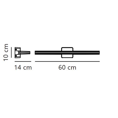 Nordlux Tinia 60 [IP44] 3-Step wall lamp