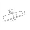 Nordlux Tangens 31 [IP44] Wandlampe