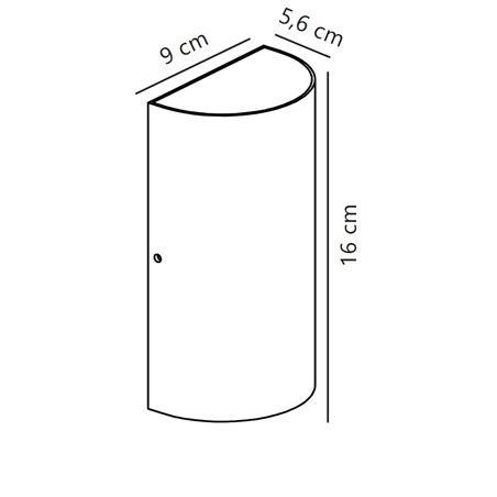 Nordlux Rold Round [IP44] wall lamp - Outdoor