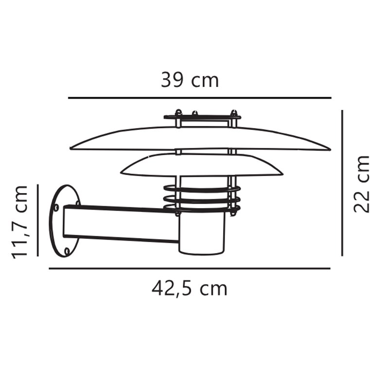 Nordlux Phoenix [IP54] Wandlampe - Outdoor