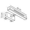 Nordlux Otis 60 [IP44] 2-step wall lamp