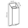 Nordlux Nico [IP54]ant 22 Wandlampe - Outdoor