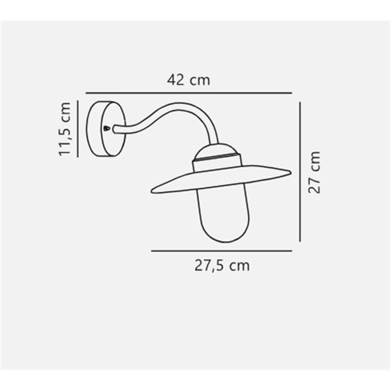 Nordlux Luxembourg [IP54] Wandlampe - Outdoor