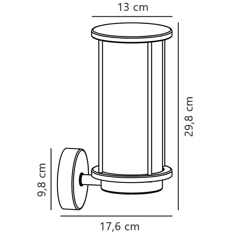 Nordlux Linton 10 [IP54] Wandlampe - Outdoor