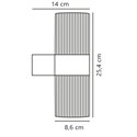Nordlux Kyklop Ribbel [IP54] wall lamp - Outdoor