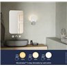 Nordlux Hester [IP44] 3-step Dim Wandlampe