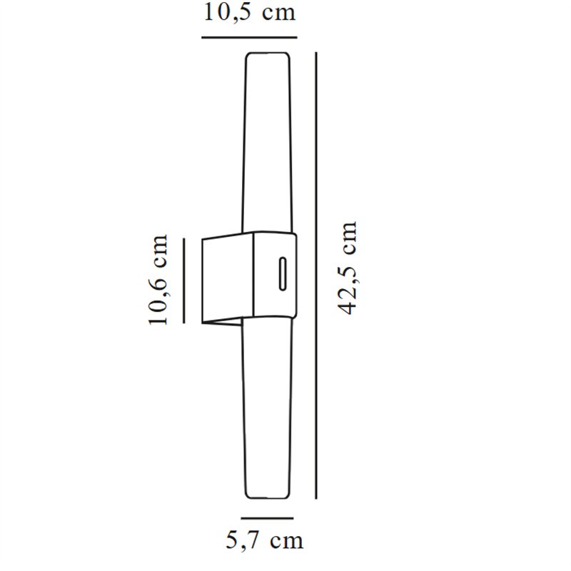 Nordlux Helva Double Basic [IP44] Wandlampe
