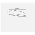 Nordlux Front 26 [IP44] wall lamp - Outdoor
