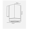 Nordlux Elm Up [IP44] Wandlampe - Outdoor