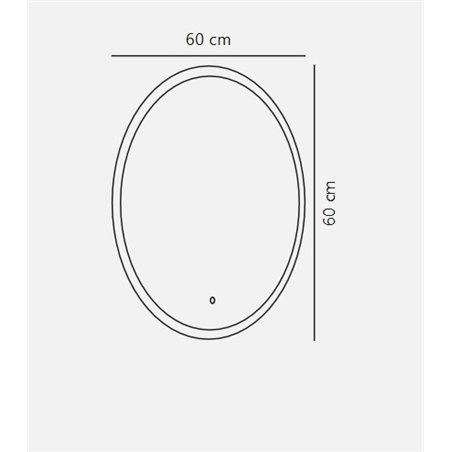 Nordlux Dovina Round 60 [IP44] wall lamp