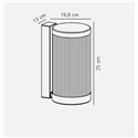 Nordlux Coupar 13 [IP54] wall lamp - Outdoor