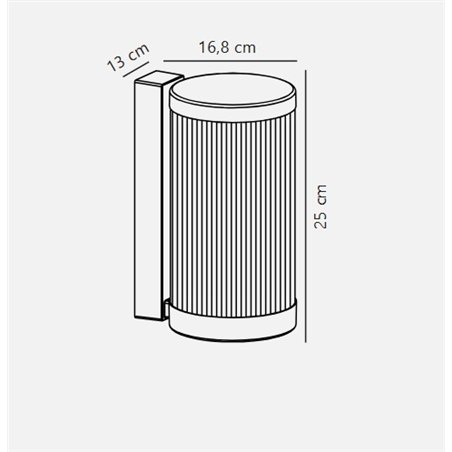 Nordlux Coupar 13 [IP54] wall lamp - Outdoor