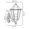 Nordlux Cardiff [IP44] Wandlampe - Outdoor