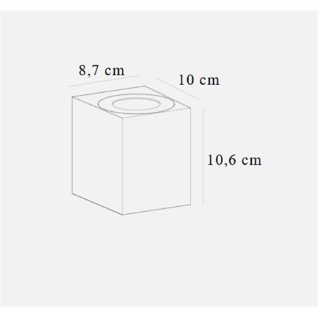 Nordlux Canto Kubi 2 [IP44] wall lamp - Outdoor