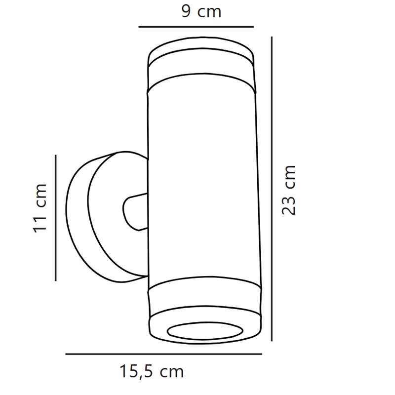 Nordlux Birk [IP44] Wandlampe - Outdoor