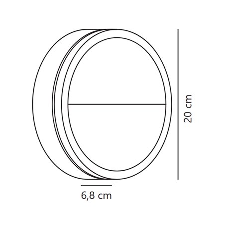 Nordlux Ava Smart [IP54] wall lamp - Outdoor