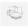 Nordlux Arki outdoor [IP54] Wandlampe - Outdoor
