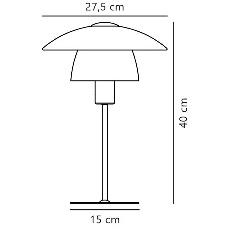 Nordlux Verona 28 Tischlampe