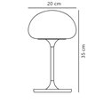 Nordlux Sponge On A 16 [IP65] 3-step Dim Battery table lamp - Outdoor