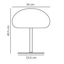 Nordlux Sponge 34 [IP65] 3-step Dim Battery table lamp - Outdoor
