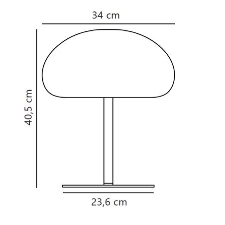Nordlux Sponge 34 [IP65] 3-step Dim Battery table lamp - Outdoor