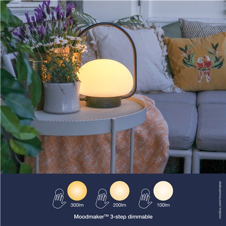 Nordlux Sponge 20 To Go [IP65] 3-step Dim Battery table lamp