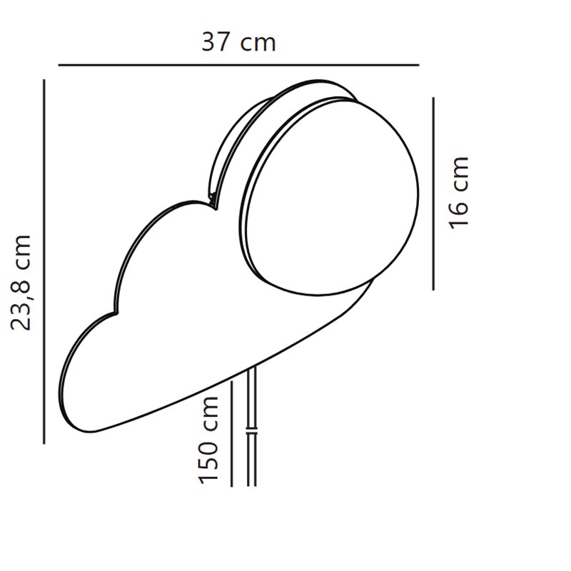 Nordlux Skyku Wandlampe