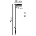 Nordlux Rica 60 Solar Round Sensor [IP44] garden lamp - Outdoor